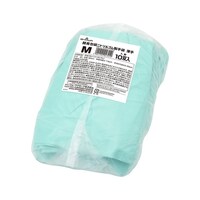 ショーワグローブ 簡易包装 ニトリルゴム製手袋 薄手 M グリーン 10双×24袋入 MG