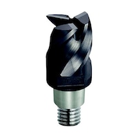 三菱マテリアル 3枚刃難削材加工用 超硬制振スクエアヘッド20mm (コート品) IMX20S3HV20017 IMX20S3HV20017 1個