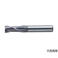 三菱マテリアル 2枚刃バイオレット ハイススクエアエンドミルミディアム刃長(M)40mm VA2MSD4000 VA2MSD4000 1本