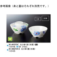 スリーライン 丸小鉢(身) 水葵 10個入 M405FOC 1袋