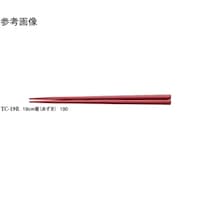 スリーライン 19cm 箸 あずき 600個入 TC19R 1ケース