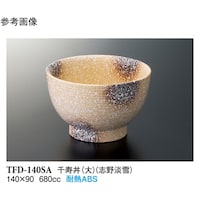 スリーライン 千寿丼(大) 志野淡雪 60個入 TFD140SA 1ケース