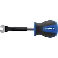 SIGNET 自動車作業用工具 スタビータイプ クリップクランプツール先端口幅6mm 黒 46727