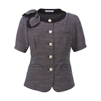 カーシーカシマ ENJOY オーバーブラウス BEAUTY TWEED 9号 ESA831 ESA831 1枚