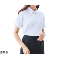 カーシーカシマ ENJOY 半袖シャツブラウス AIR CON PIQUE ブルー 5号 ESB442 ESB442 1枚