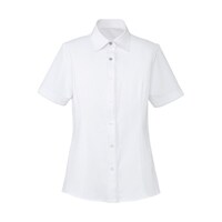 カーシーカシマ ENJOY 半袖シャツブラウス CLEAR BLOUSE ブルー×ホワイト 5号 ESB494 ESB494 1枚