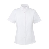 カーシーカシマ ENJOY 半袖シャツブラウス CLEAR BLOUSE ピンク×ホワイト 5号 ESB494 ESB494 1枚