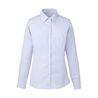 カーシーカシマ ENJOY 長袖シャツブラウス AIR CON PIQUE ブルー 11号 EWB432 EWB432 1枚