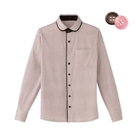 カーシーカシマ HEARTGREEN 長袖ニットシャツ