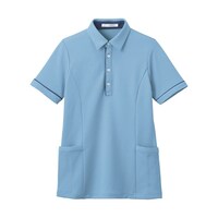 カーシーカシマ HEARTGREEN 半袖ロングポロシャツ クリアスカイ 4L HSP004 HSP004 1枚