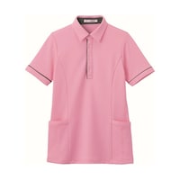 カーシーカシマ HEARTGREEN 半袖ロングポロシャツ ブロッサムピンク 5L HSP004 HSP004 1枚