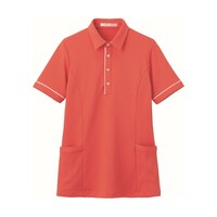 カーシーカシマ HEARTGREEN 半袖ロングポロシャツ コーラルピンク SS HSP004 HSP004 1枚