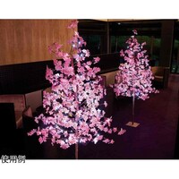 アズワン LED100球イルミネーションストレート ホワイト&ピンク 屋外使用可 331111 331111 1個