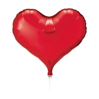 アズワン アイブレックスバルーン くすみカラーピンク ジェリーハートレッド 5個 334922 334922 1個