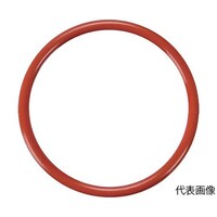 アズワン Oリング 4C G30(10個入) 赤シリコンゴム(固定用) T4CG30