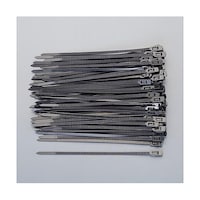 アズワン 205x4.5mm 結束バンド(再結束タイプ/100本) EA475EV20 EA475EV20 1ケース