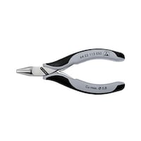 KNIPEX 115mm 精密用エンドニッパー(ESDグリップ/バネ付) EA536KE32