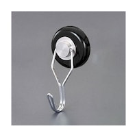 アズワン φ32mm/30kg マグネットフック(スイベル式/黒) EA781ET71A EA781ET71A 1個