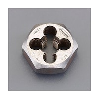 アズワン M 9x1.0/25.4mm 六角ダイス(細目) EA829VM9 EA829VM9 1個