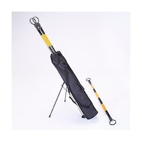 ミツギロン 1.32.0m 伸縮ガードバー(黄/黒3本/バッグ付) EA983FV21S EA983FV21S 1セット