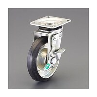 東正車輌 150mm キャスター(自在固定切替・右ブレーキ) EA986PN202 EA986PN202 1個