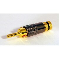 アズワン バナナプラグ 黒 BP201 BP201 1個