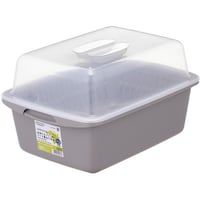 岩崎工業 クッキンパルシリーズ 水切りセット(M)フード箸立て付き FBG 1ケース(1個×10小箱入) 68407144 1ケース