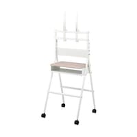 ハヤミ工産 業務用ディスプレイスタンド PU250シリーズ ー50V型まで対応/ホワイト PU254W PU254W 1台