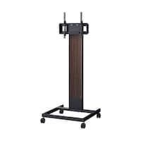 ハヤミ工産 業務用ディスプレイスタンド PU650シリーズ ー65V型まで対応/ブラック PU656B PU656B 1台