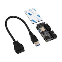 ainex USB3.0ヘッダー 2分配ハブ HUB09 1個