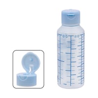 金鵄製作所 NK投薬瓶 100mL 青色目盛 ワンタッチキャップ(スカイブルー:水) 1箱(200本入) B31A0000AQ B31A0000AQ 1箱