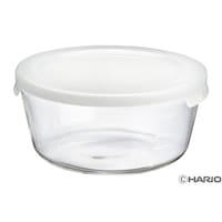 HARIO 耐熱ガラス製保存容器・丸1200 1ケース(24個) MST120TW 1ケース