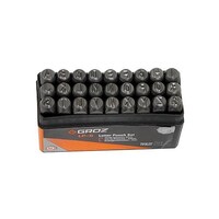 アズワン 3mm(1/8”)/27本組 英字刻印セット EA591GB3 EA591GB3 1組