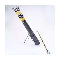 ミツギロン 2.0m ガードバー(黄/黒6本/自立式バッグ付) EA983FV2S EA983FV2S 1セット