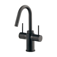 カクダイ 2ハンドル混合栓 マットブラック 150472D 150472D 1個