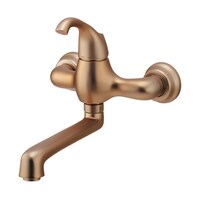 カクダイ シングルレバー混合栓 シャンパンゴールド 192056GB 192056GB 1個