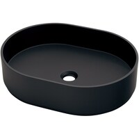 カクダイ 丸型洗面器 マットブラック 493260D 493260D 1個