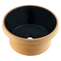 カクダイ 丸型手洗器 アーモンド 493264LD 493264LD 1個