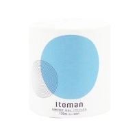 イトマン コアセルフ トイレットペーパー 130mシングル 1ロール個包装×48個入 10130032 10130032 1ケース