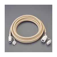 アズワン 7mmx5.0m ガスホース(カプラー付・LP・都市ガス兼用) EA467BC5A EA467BC5A 1本