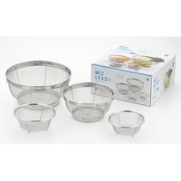 吉川 ステンレスザル4P 13・15・19・25cm SJ3468 SJ3468 1個