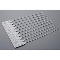 日本緑十字社 セキュリティタイ FS281W 白 2.3mm幅×281mm 10本組 137002