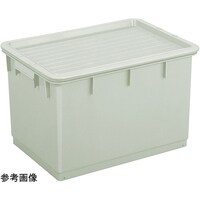 新輝合成 トンボ 角型つけもの容器(フタ・押蓋付)グレー 36型 68920374 1個