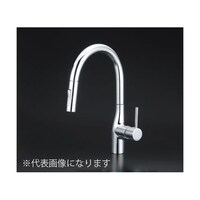 KVK シングルシャワー混合栓 撥水 KM6061ZECHS KM6061ZECHS 1個