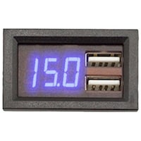 アズワン LEDデジタル電圧計