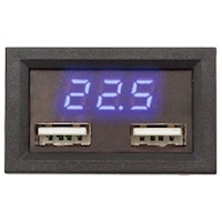 アズワン LEDデジタル電圧計