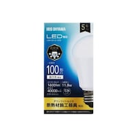 アイリスオーヤマ LED電球 E26 広配光 100W 昼白色 LDA12NG10T8 1個