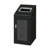 山崎産業 リサイクルボックスNTIS90(視認性)BK1 YW515LID 1台