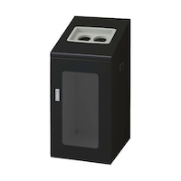 山崎産業 リサイクルボックスNTIS90(視認性)BK2 YW516LID 1台