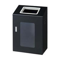 山崎産業 リサイクルボックスNYIS50(視認性)BK1 YW543LID 1台